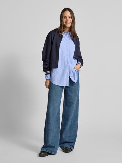 Oui Wide Leg Jeans im 5-Pocket-Design Jeansblau 1