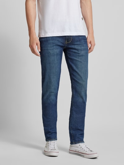 Pepe Jeans Slim fit jeans in 5-pocketmodel, model 'Hatch' Blauw - 4