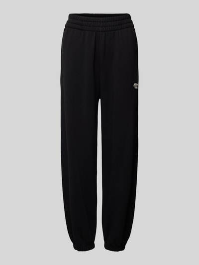 Karo Kauer Sweatpants mit Label-Print Black 1