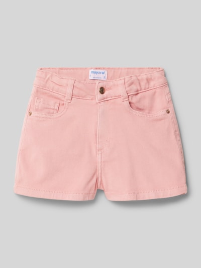 Mayoral Regular Fit Bermudas im 5-Pocket-Design Rosa 1