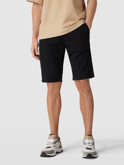 Tom Tailor Slim Fit Bermudas mit französischen Eingrifftaschen Black 4