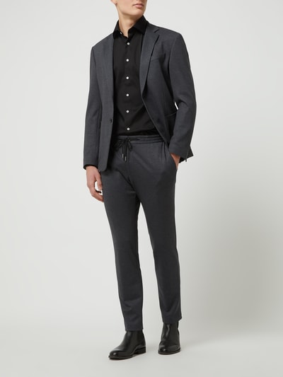 JOOP! Collection Slim fit pantalon van jersey, model 'Baxton' Antraciet - 1