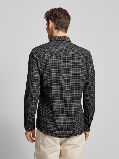 MCNEAL Tailored fit vrijetijdsoverhemd met button-downkraag  Grafiet - 5