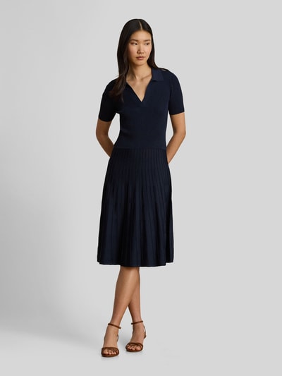 Lauren Ralph Lauren Freizeitkleid aus Viskose-Mix Marine 4