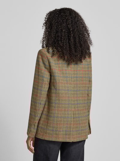 Mustang Regular fit blazer met knoopsluiting, model 'MARLOW' Middenbruin - 5