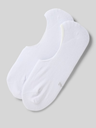 MCNEAL Kousenvoetjes in gemêleerde look in een set van 3 paar Wit - 1