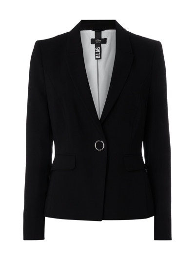 s.Oliver BLACK LABEL Blazer mit Reverskragen Black 1