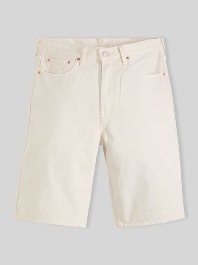Levi's® Bermudy o kroju wide fit z denimu model '469™' Écru 2