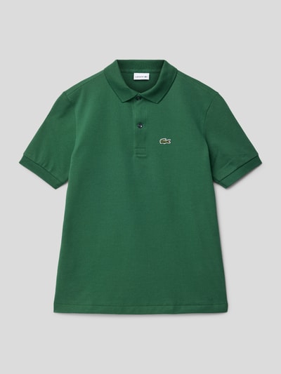 Lacoste Poloshirt mit Label-Applikation Gruen 1