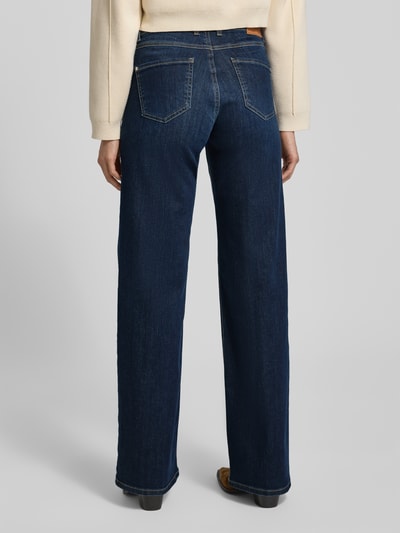 Angels Flared Jeans mit aufgesetzten Taschen Modell 'LIZ SMART BUCKLE' Dunkelblau 5