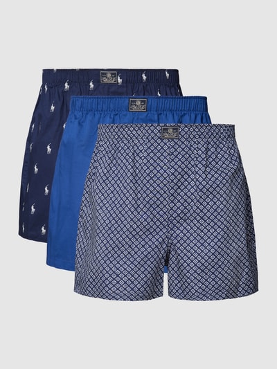 Polo Ralph Lauren Underwear Boxershorts mit elastischem Bund und unifarbenem Design Dunkelblau 1