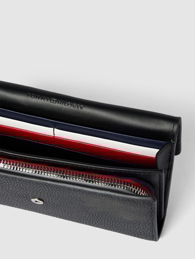 Tommy Hilfiger Portemonnaie mit Strukturmuster Schwarz 3