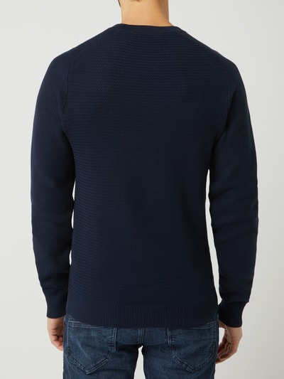 SELECTED HOMME Pullover aus Bio-Baumwolle Modell 'Cornelius' Marine 5