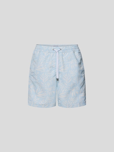 Frescobol Carioca Badehose mit Eingrifftaschen Hellblau 2