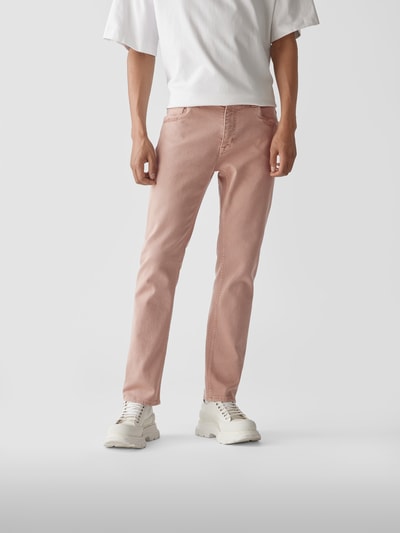 Etro Bootcut Jeans im Destroyed-Look Pink 4