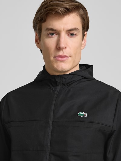 Lacoste Trainingsjacke mit Kapuze Black 3