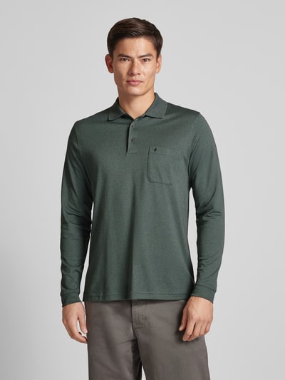 RAGMAN Shirt met lange mouwen met polokraag Groen - 4