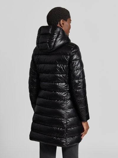 Blauer USA Lange jas in stiksels met logo-design model 'Adelaide' Zwart - 5