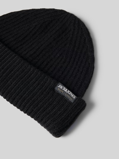 Jack & Jones Beanie met labeldetail Zwart - 2