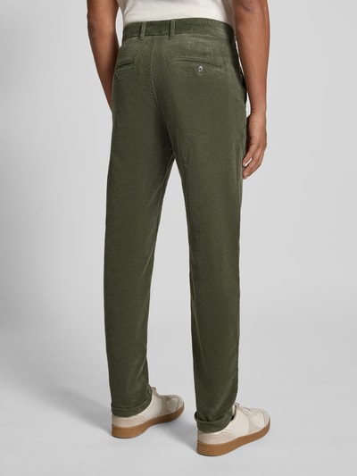Matinique Corduroy broek met achterzakken, model 'MAliam' Olijfgroen - 5