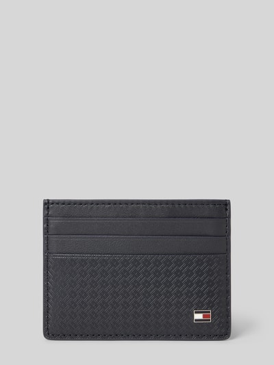 Tommy Hilfiger Portemonnaie aus echtem Rindsleder Marine 1