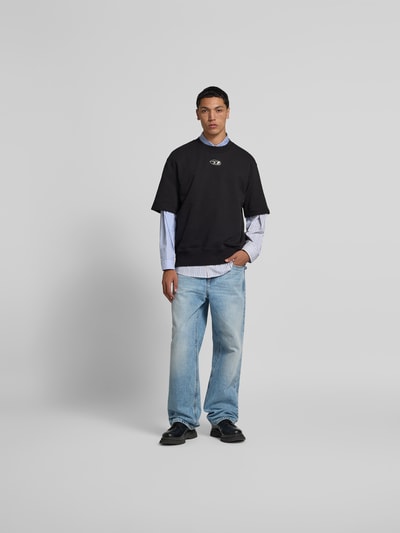 Diesel T-Shirt mit Label-Detail Black 1