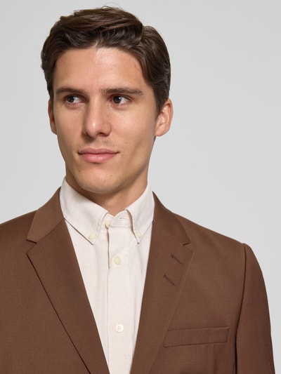 Tiger Of Sweden Regular Fit Business-Hemd mit Knopfleiste Modell 'Spenser' Ecru 3