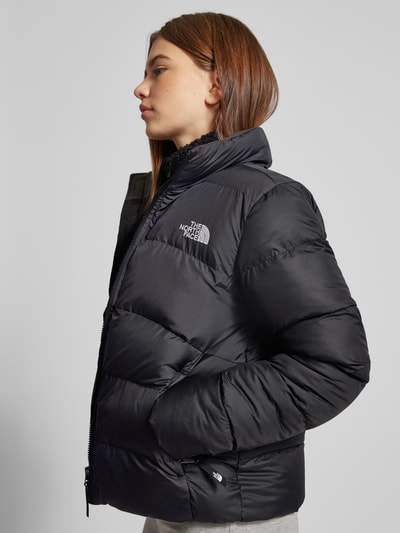 The North Face Gewatteerde jas met opstaande kraag, model 'Saikuru' Zwart - 3