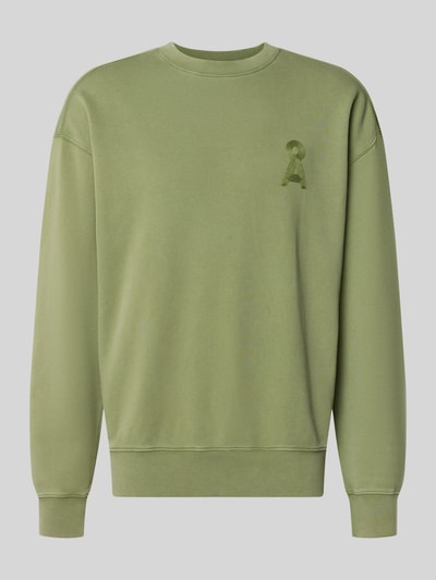 ARMEDANGELS Relaxed Fit Sweatshirt aus reiner Bio-Baumwolle Modell 'ICONIC Å GMT' Oliv 2