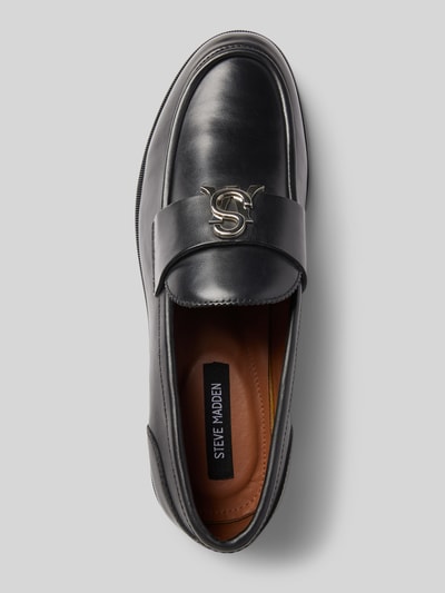 Steve Madden Loafers aus Leder black online kaufen