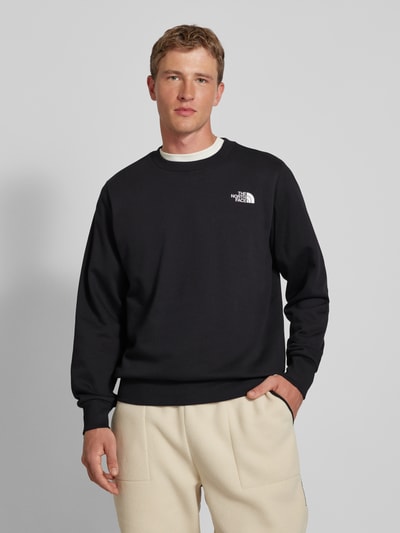 The North Face Sweatshirt mit Label-Print Black 4