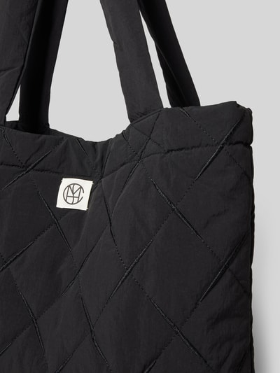 MSCH Copenhagen Tote Bag mit Label-Detail Modell 'SASJA' Black 3