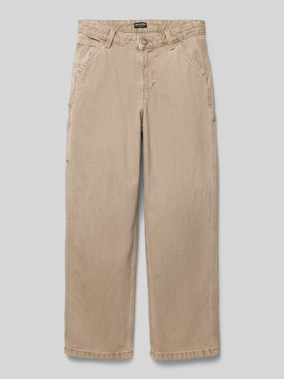 Jack & Jones Chino mit Ziernähten Modell 'ALEX' Stein 1