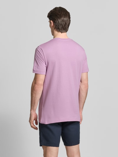 Marc O'Polo Regular Fit T-Shirt aus reiner Baumwolle  Flieder 5