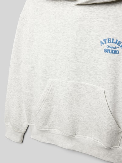 Jack & Jones Hoodie met capuchon, model 'BROOKLYN' Offwhite gemêleerd - 2