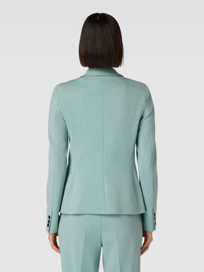 Jake*s Collection Blazer mit unifarbenem Design und Zweiwege-Reißverschluss Aqua 5