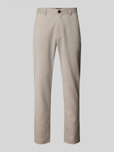 Matinique Chino met Franse steekzakken, model 'MAliam' Beige - 2