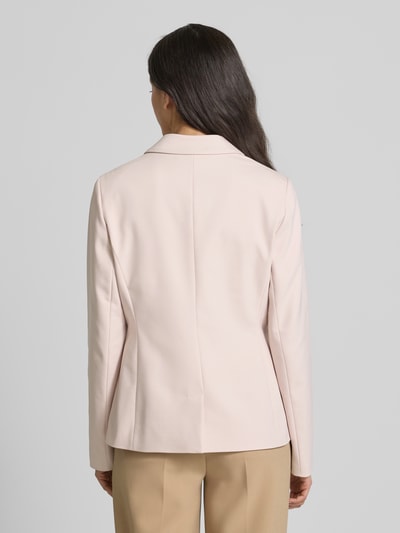 s.Oliver BLACK LABEL Slim Fit Blazer aus Baumwoll-Mix Rose 5