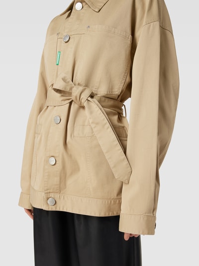 Dsquared2 Jacke mit Bindegürtel Beige 3