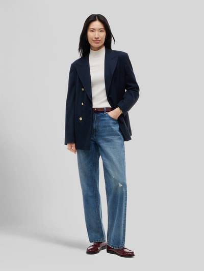 Tommy Hilfiger Slim Fit Langarmshirt mit Mock Neck Offwhite 1
