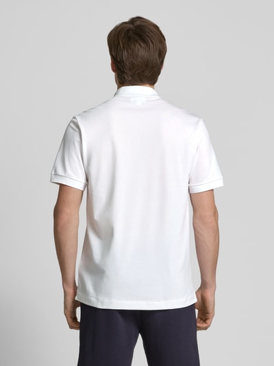 Lacoste Classic fit poloshirt met labelbadge Wit - 5