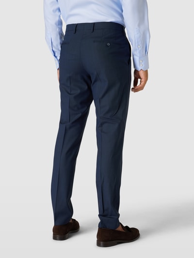 Pierre Cardin Pantalon met bandplooien, model 'Ryan' Donkerblauw - 5