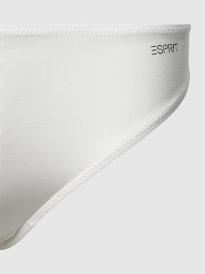 Esprit Slip met labelopschrift Offwhite - 2