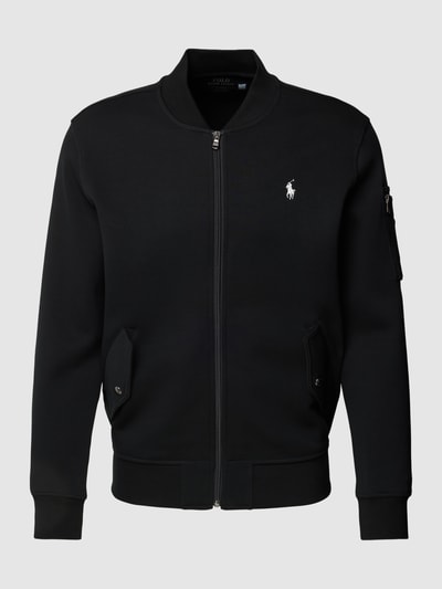 Polo Ralph Lauren Sweatjack met labelstitching Zwart - 2