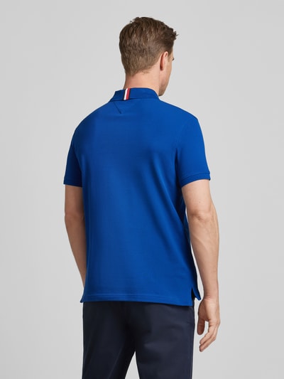 Tommy Hilfiger Regular fit poloshirt met labelbadge Koningsblauw - 5