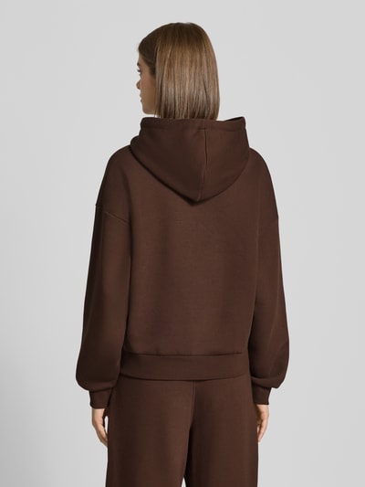 JJXX Relaxed Fit Hoodie aus Baumwoll-Mix Modell 'VESTERBRO' Dunkelbraun 5