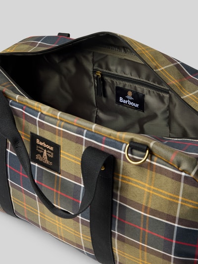 Barbour Weekender mit abnehmbarem Schulterriemen Oliv 5