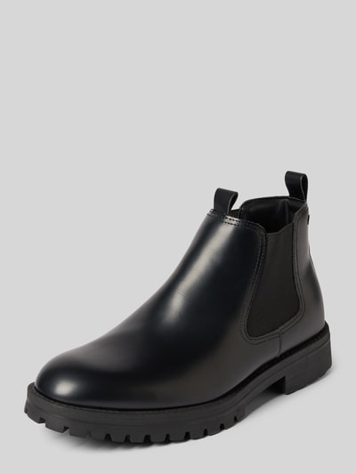 Jack & Jones Chelsea boots met treklus, model 'CAMDEN' Zwart - 1