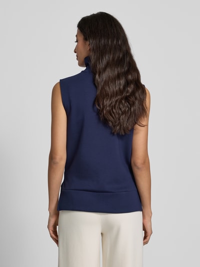 Christian Berg Woman Bluza o kroju bez rękawów Ciemnoniebieski 5