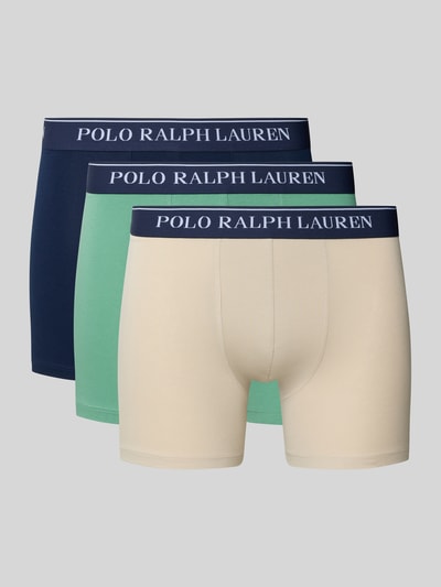 Polo Ralph Lauren Underwear Boxershort met elastische logoband in een set van 3 stuks Groen - 1